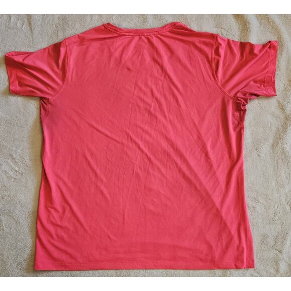 XL Men's Nike Pro Court Dri-Fit Advantage Tennis Shirt Pink - Picture 2 of 3